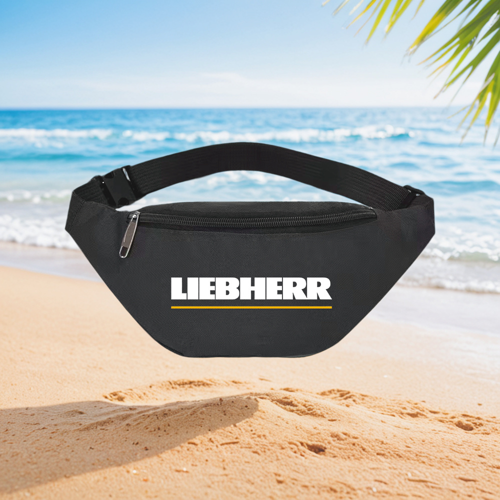 Street Fashion Logo Design - Liebherr Logo Branding Taillenrucksack Umhängetasche Brusttasche