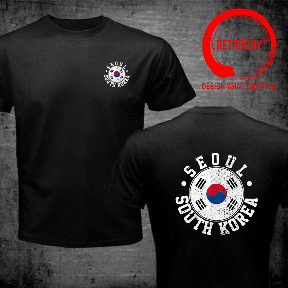 Street Fashion Of Seoul - Lustiges Design, Vintage-Stil, Distressed-Look, Seoul, Südkorea,