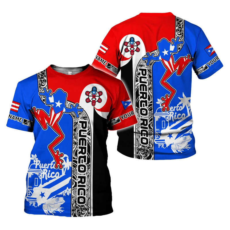 Street Fashion Usa - 2026 Street Fashion Herren-Poloshirt mit Puerto