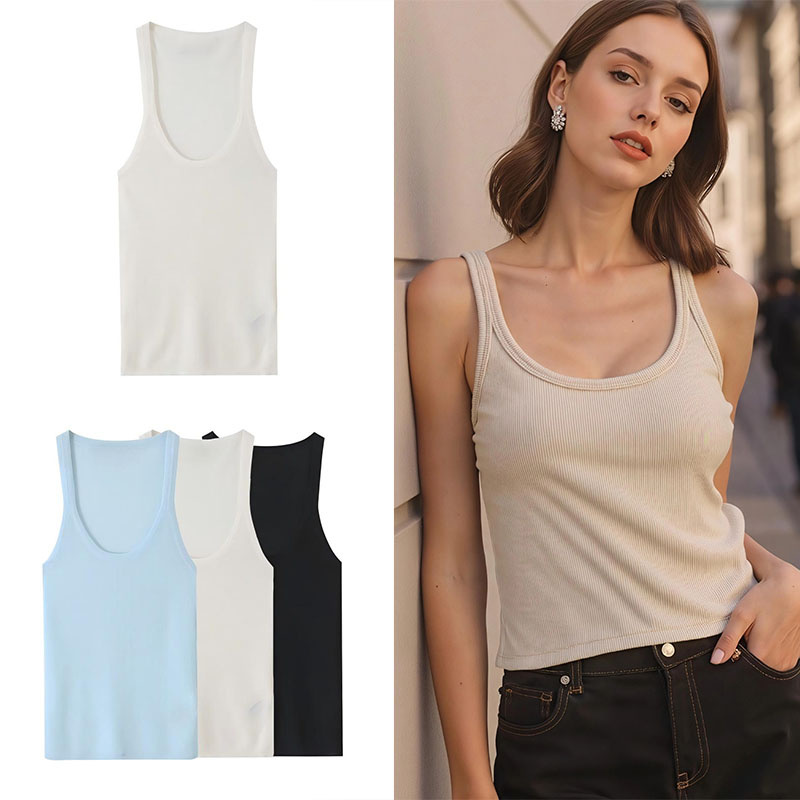 Street Fashion Trends 2026 - Guobioziy Damen Ärmelloses Rundhals-Top 2026 Sommer