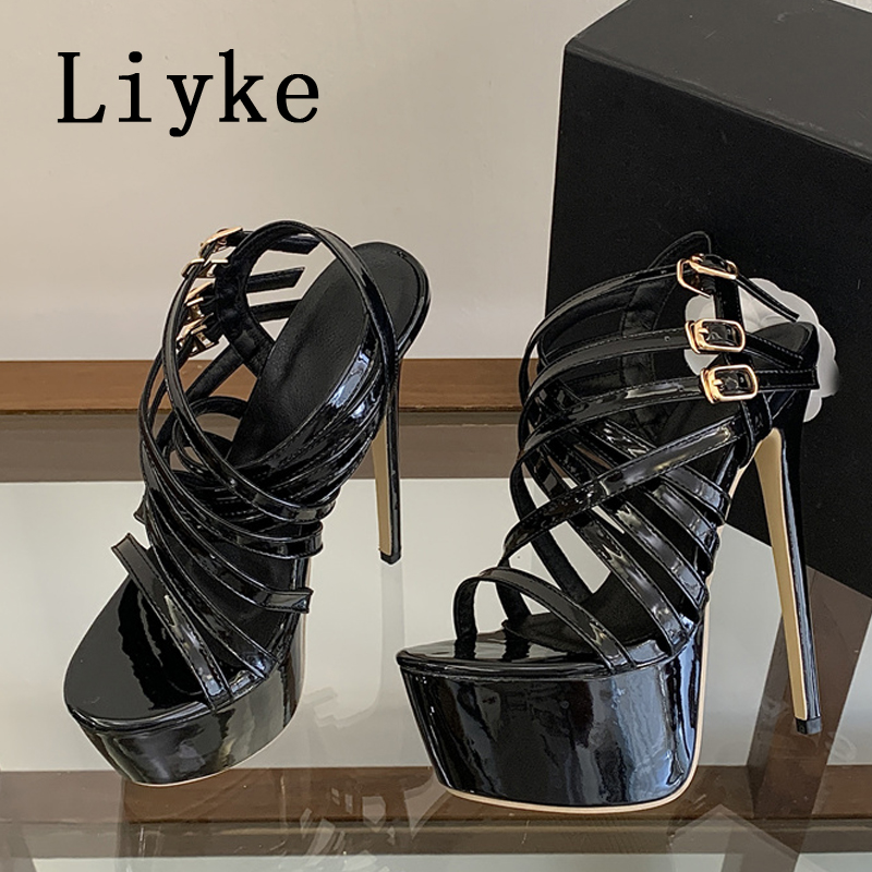 Street Fashion Lady - Liyke Sommer 17CM Super High Heels