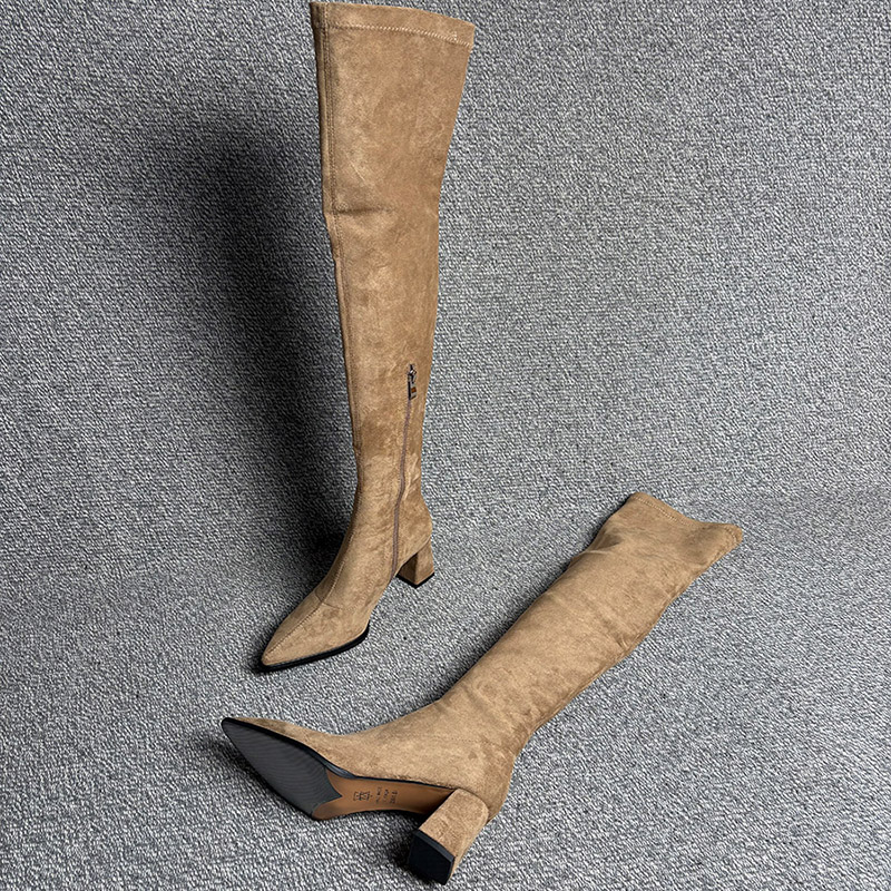 Winter Mode Spitz Frauen Lange – Street Fashion Rome Bewertung und Preis