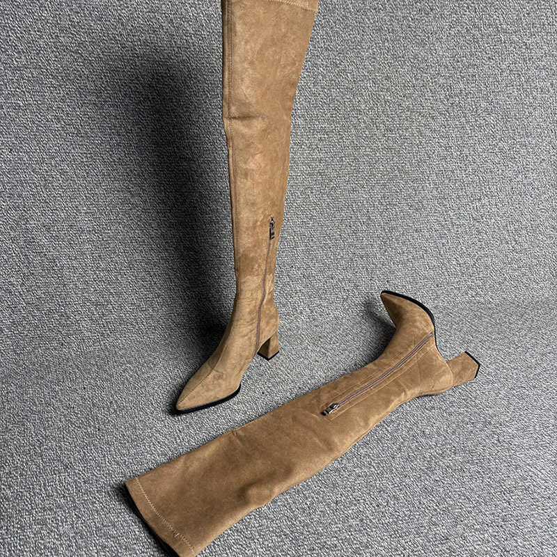 Winter Mode Spitz Frauen Lange – Street Fashion Rome Bewertung und Preis