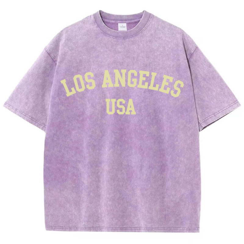 Frauen Baumwolle Gewaschene T- – Street Fashion Usa Bewertung und Preis