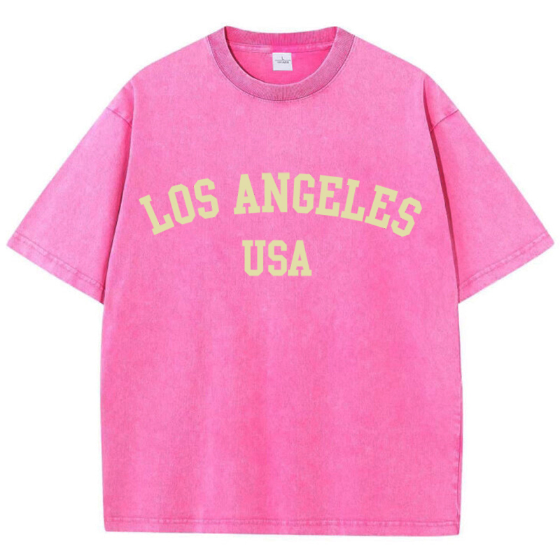 Frauen Baumwolle Gewaschene T- – Street Fashion Usa Bewertung und Preis