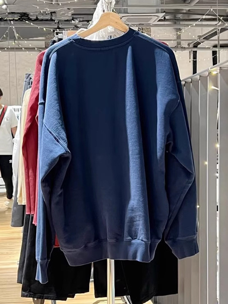 Brief Stickerei Sweatshirts Fr – Street Fashion Usa Bewertung und Preis