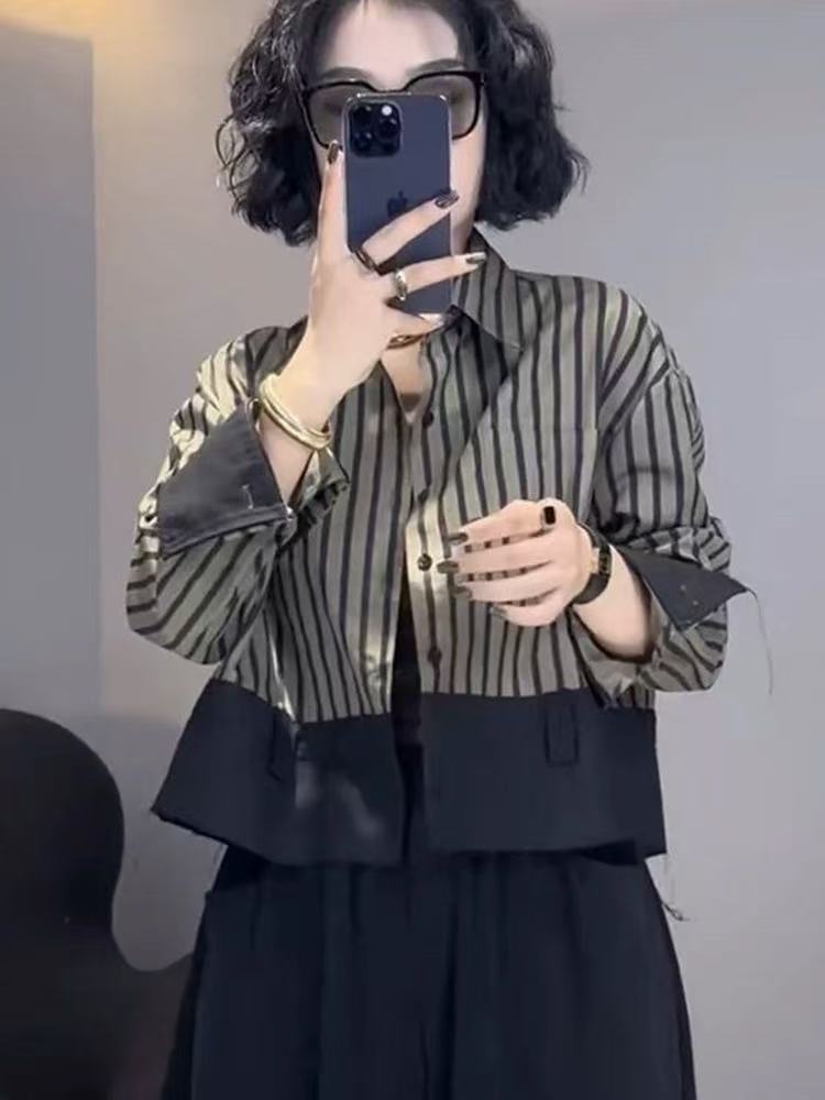 Retro Design Kurze Jacken Shir – Street Fashion In Korea Bewertung und Preis