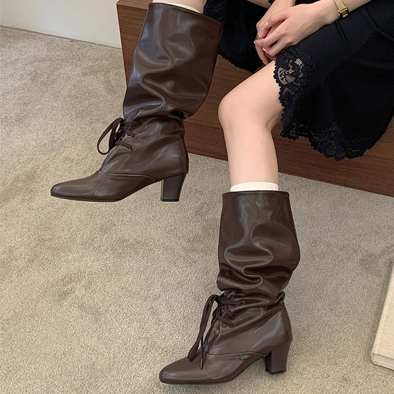 Eilyken Wintermode Schnürstief – Street Fashion Lady Bewertung und Preis