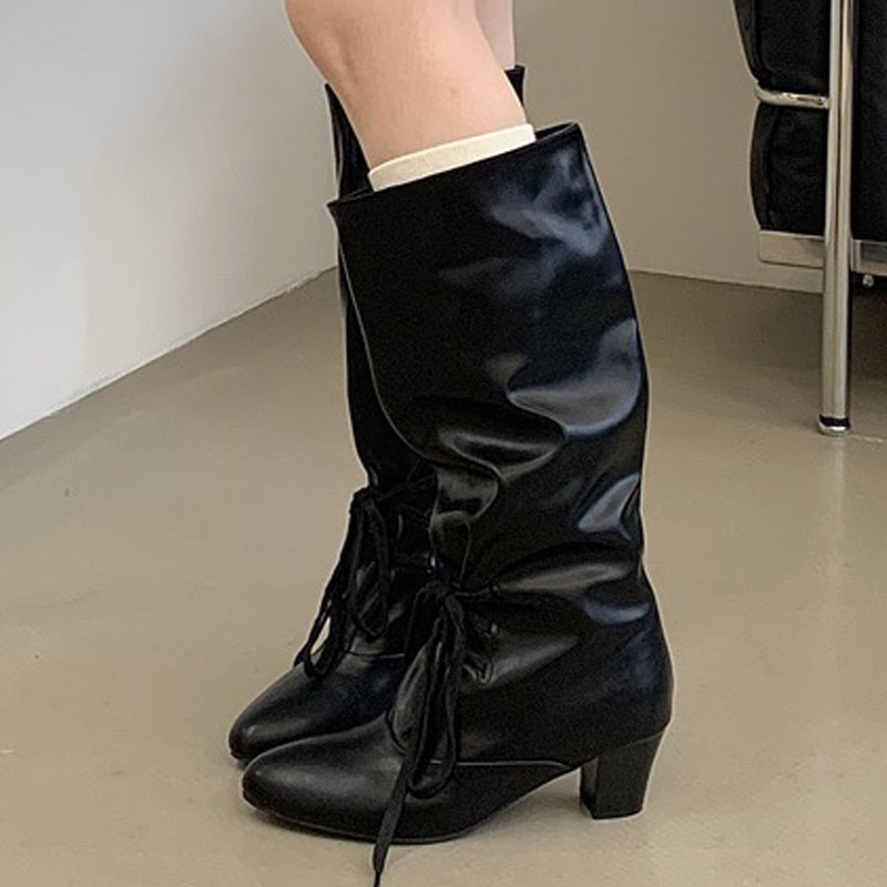 Eilyken Wintermode Schnürstief – Street Fashion Lady Bewertung und Preis