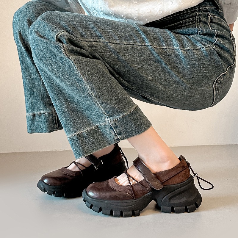 Neue Retro-Ballett-Mary-Jane-S – Street Fashion Shoes Bewertung und Preis