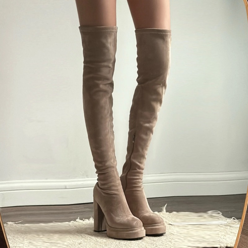 Nachtclub-Mode Damen Overknee- – Street Fashion Lady Bewertung und Preis