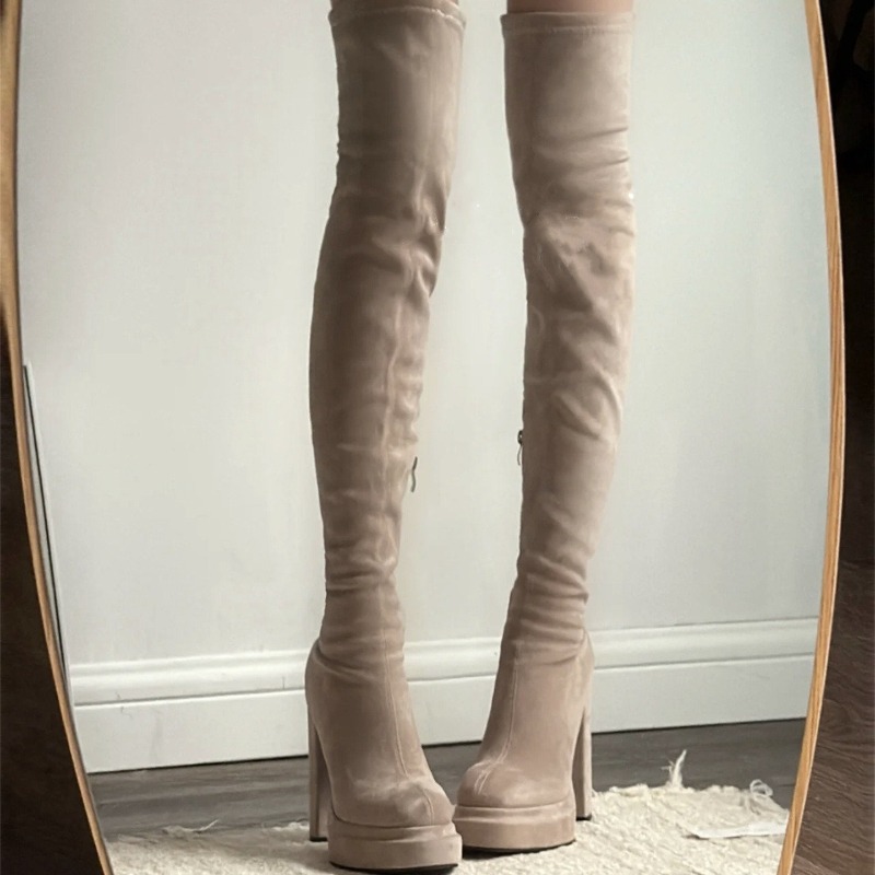 Nachtclub-Mode Damen Overknee- – Street Fashion Lady Bewertung und Preis