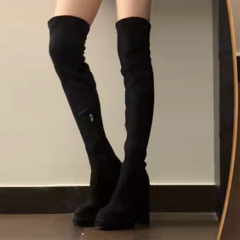 Nachtclub-Mode Damen Overknee- – Street Fashion Lady Bewertung und Preis