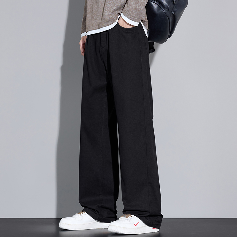100% Baumwolle männer Baggy Br – Street Fashion In Korea Bewertung und Preis