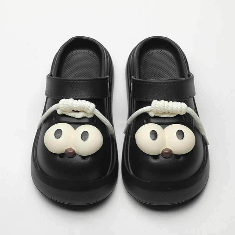 Süße DIY Big-Eyes-Mode-Clogs f – Street Fashion Girl Bewertung und Preis