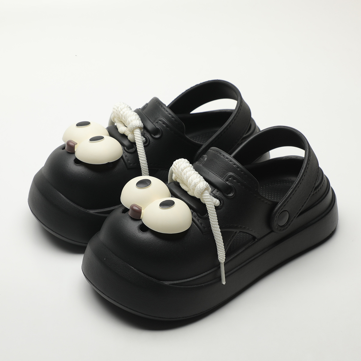 Süße DIY Big-Eyes-Mode-Clogs f – Street Fashion Girl Bewertung und Preis
