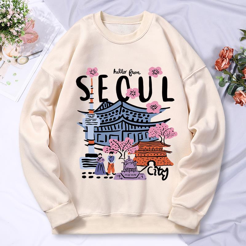 Seoul Schöne Landschaft Druck  – Street Fashion Of Seoul Bewertung und Preis
