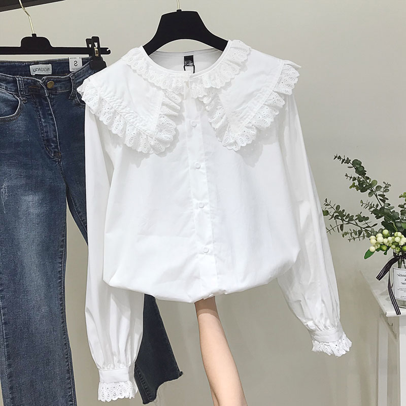 Frauen Chic Peter Pan Kragen S – Street Fashion In Korea Bewertung und Preis