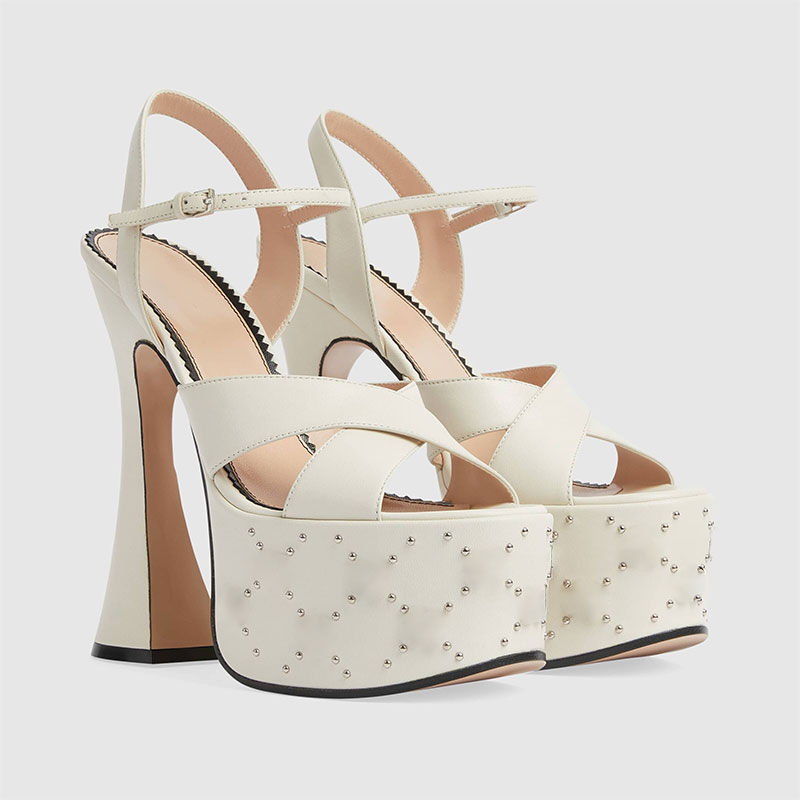 Modische weiße schwarze Schnal – Street Fashion Shoes Bewertung und Preis