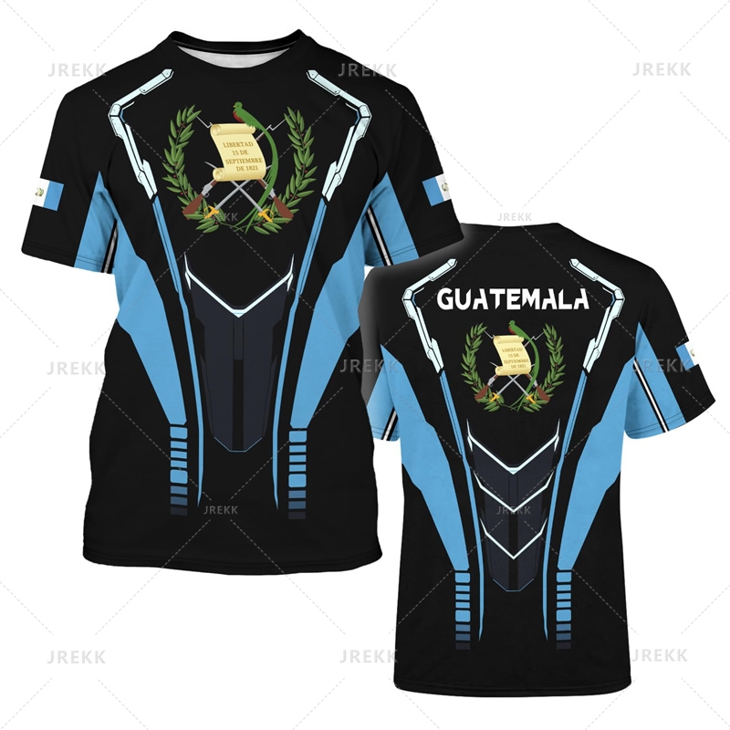 Guatemala Flagge Muster T-Shir – Street Fashion Usa Bewertung und Preis