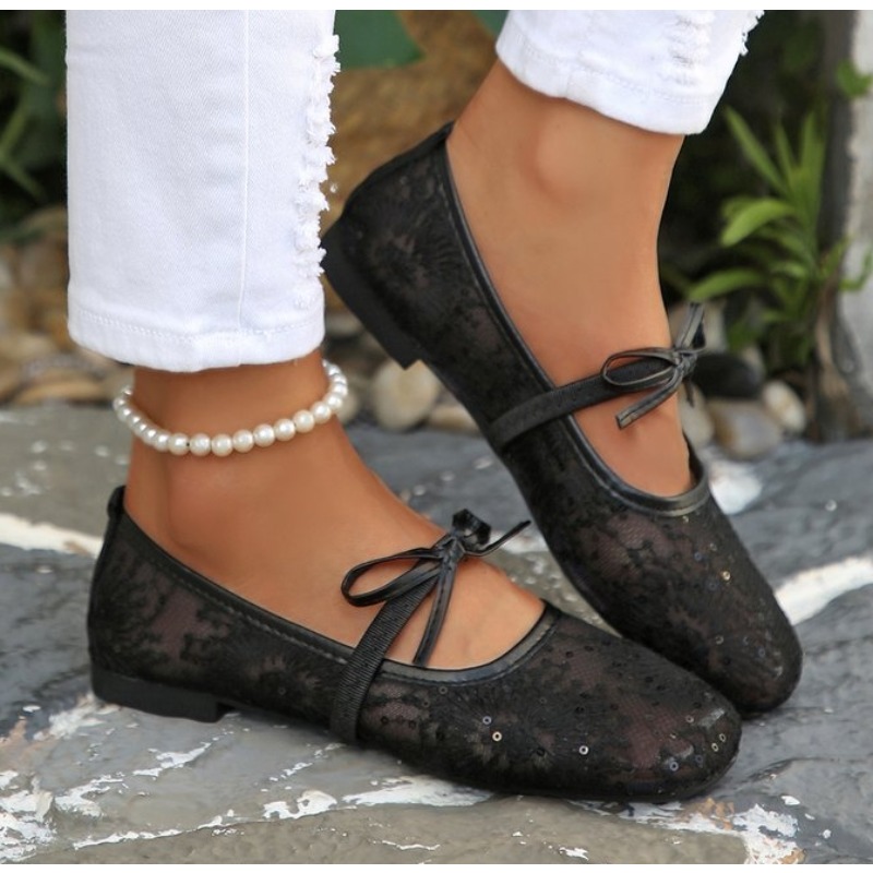 2026 Frühling Spitzen-Mary-Jan – Street Fashion Rome Bewertung und Preis