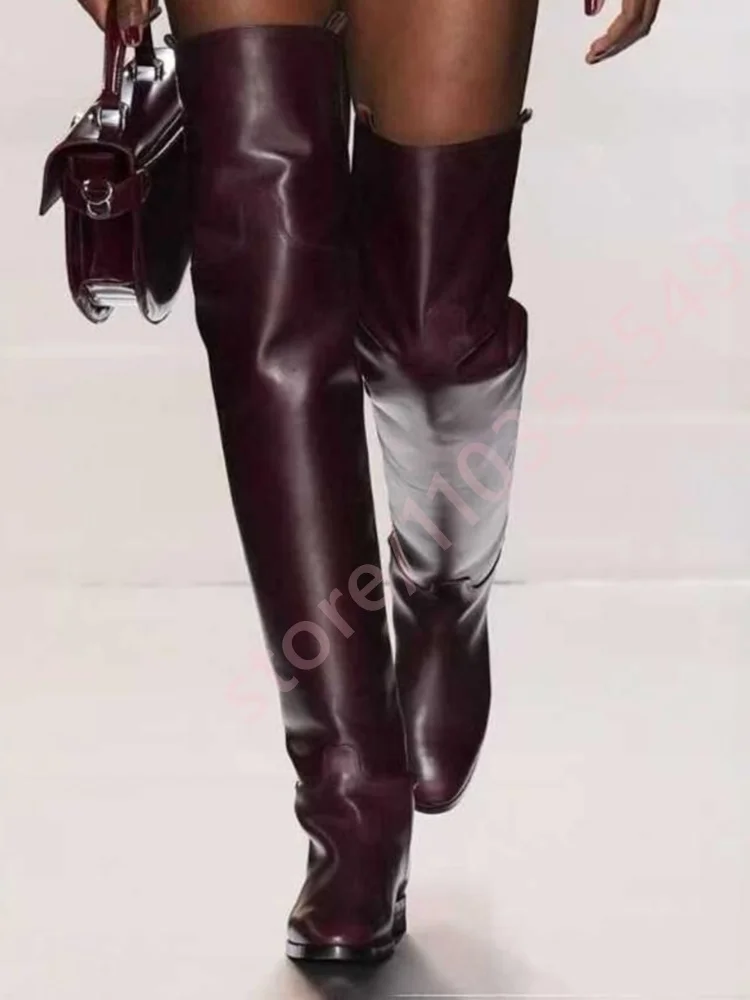 2025, Damen-Stiefel mit runder – Street Fashion Lady Bewertung und Preis