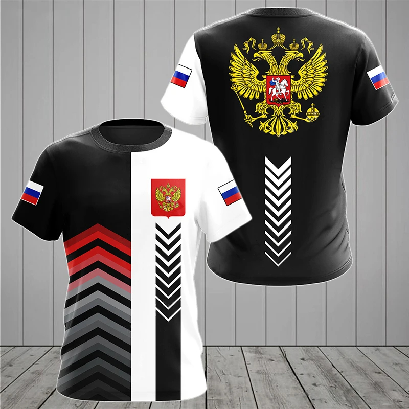 Russland Flagge Männer T-Shirt – Street Fashion Usa Bewertung und Preis