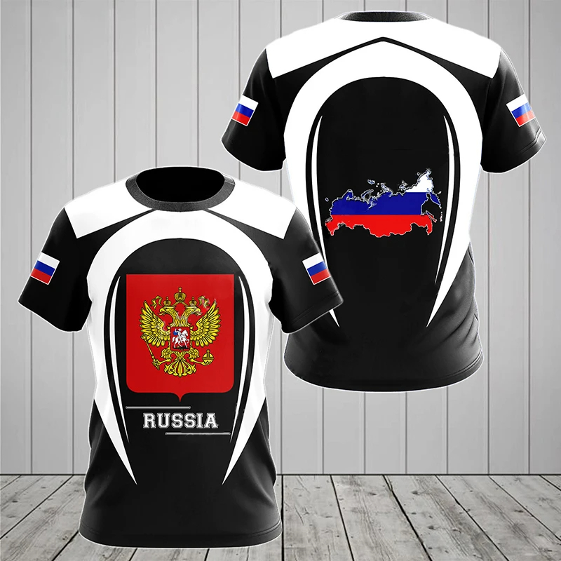 Russland Flagge Männer T-Shirt – Street Fashion Usa Bewertung und Preis